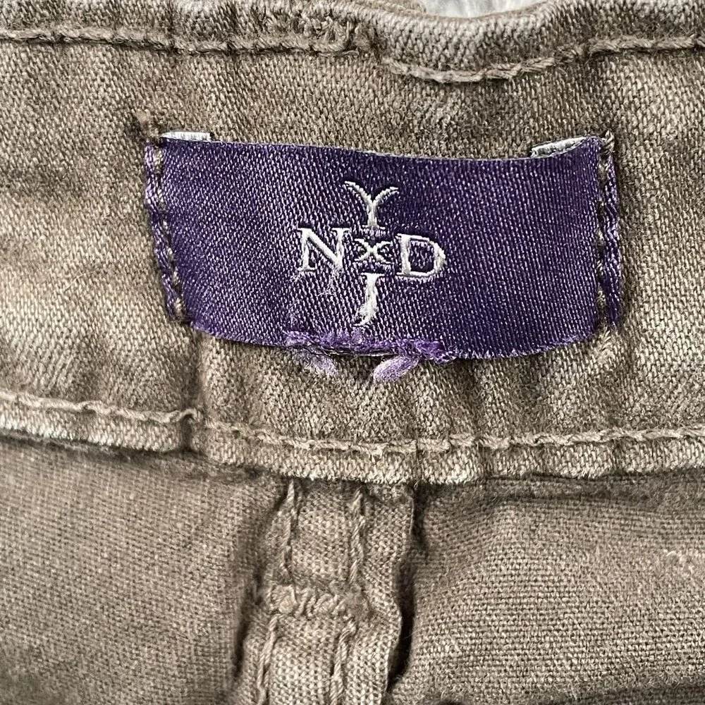 NYDJ Jeans Womens 26 Grey Straight Lift‎ Tuck Technology Denim Made in USA